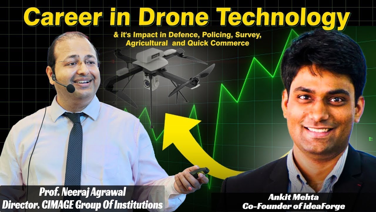 Drone Technology and Innovation: Insights from CIMAGE Director Dr. Neeraj Agrawal